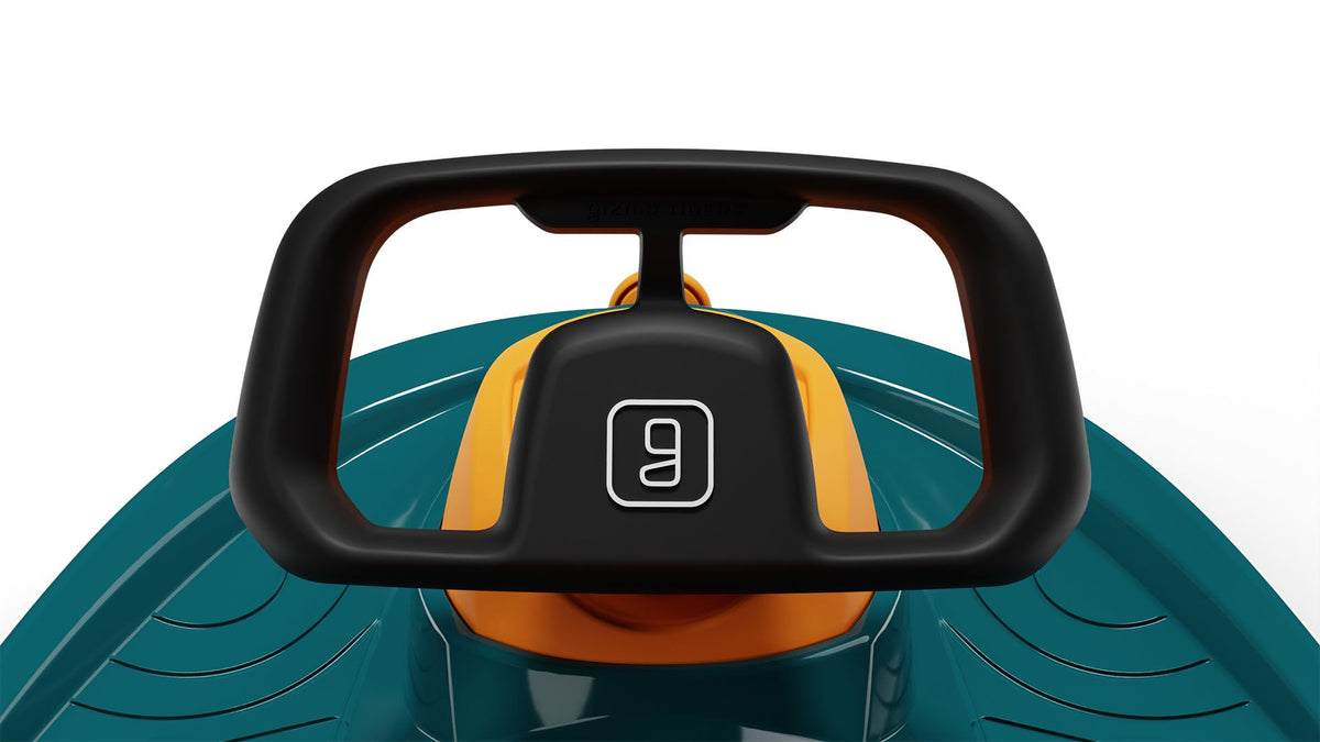 Steerable Bobsled Plastkon Galactus Lava Orange Orange