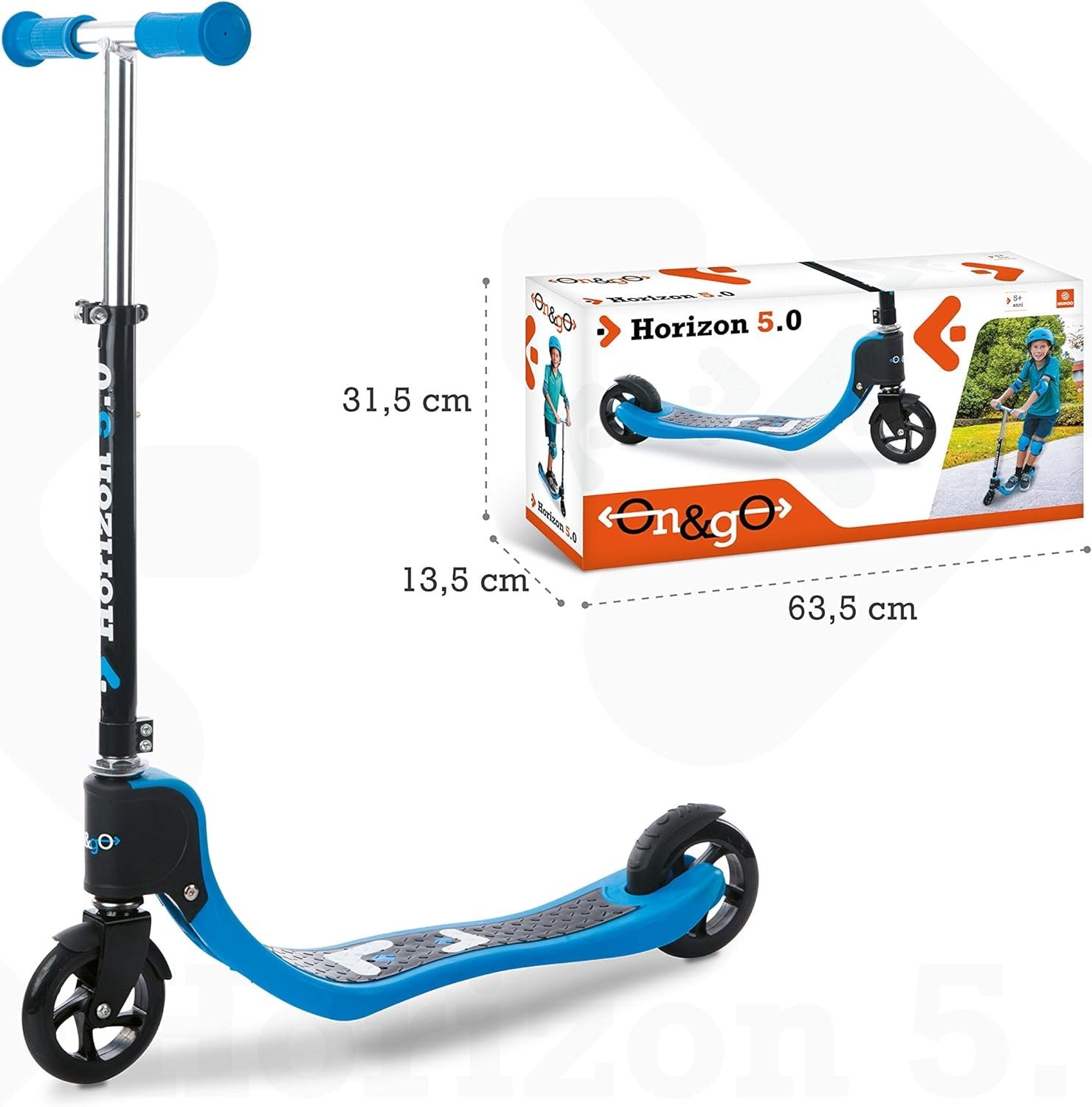 Scooter Mondo Alu Horizon 5.0 Blue