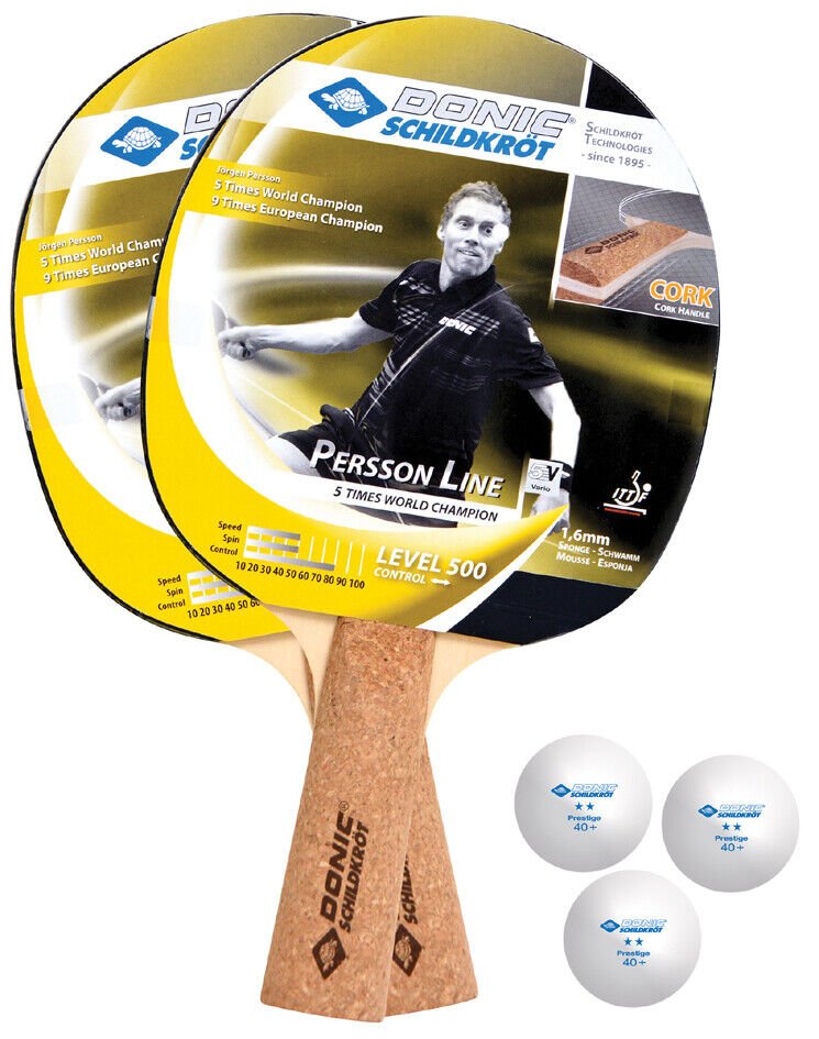 Bâtă de tenis de masă Donic Persson Level 500 - Set