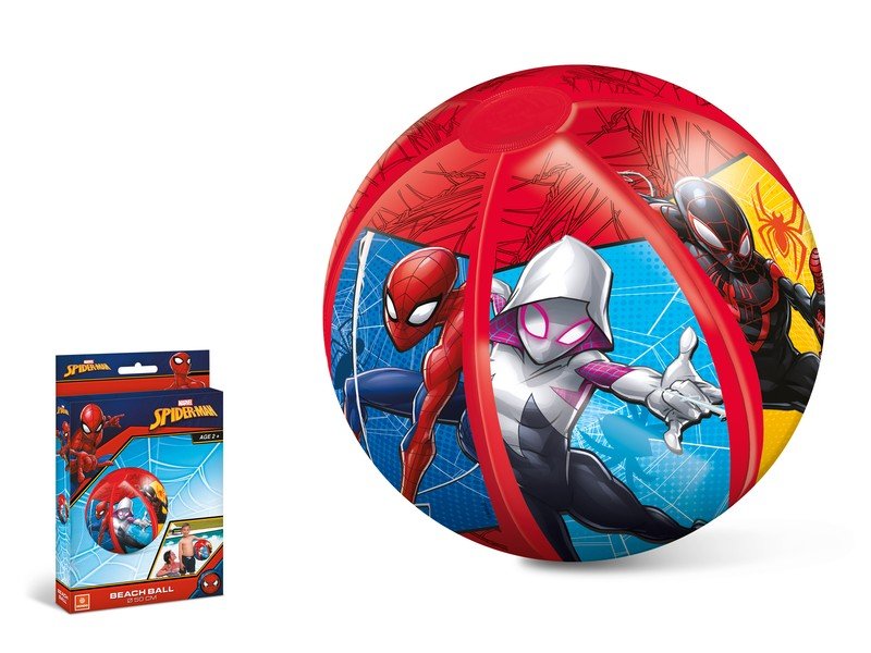 Pallone da spiaggia gonfiabile Mondo 16929 Spiderman - 50 cm