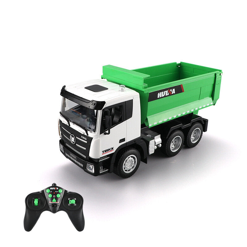 Remote Control Rc Truck Tipper 1:18 Green