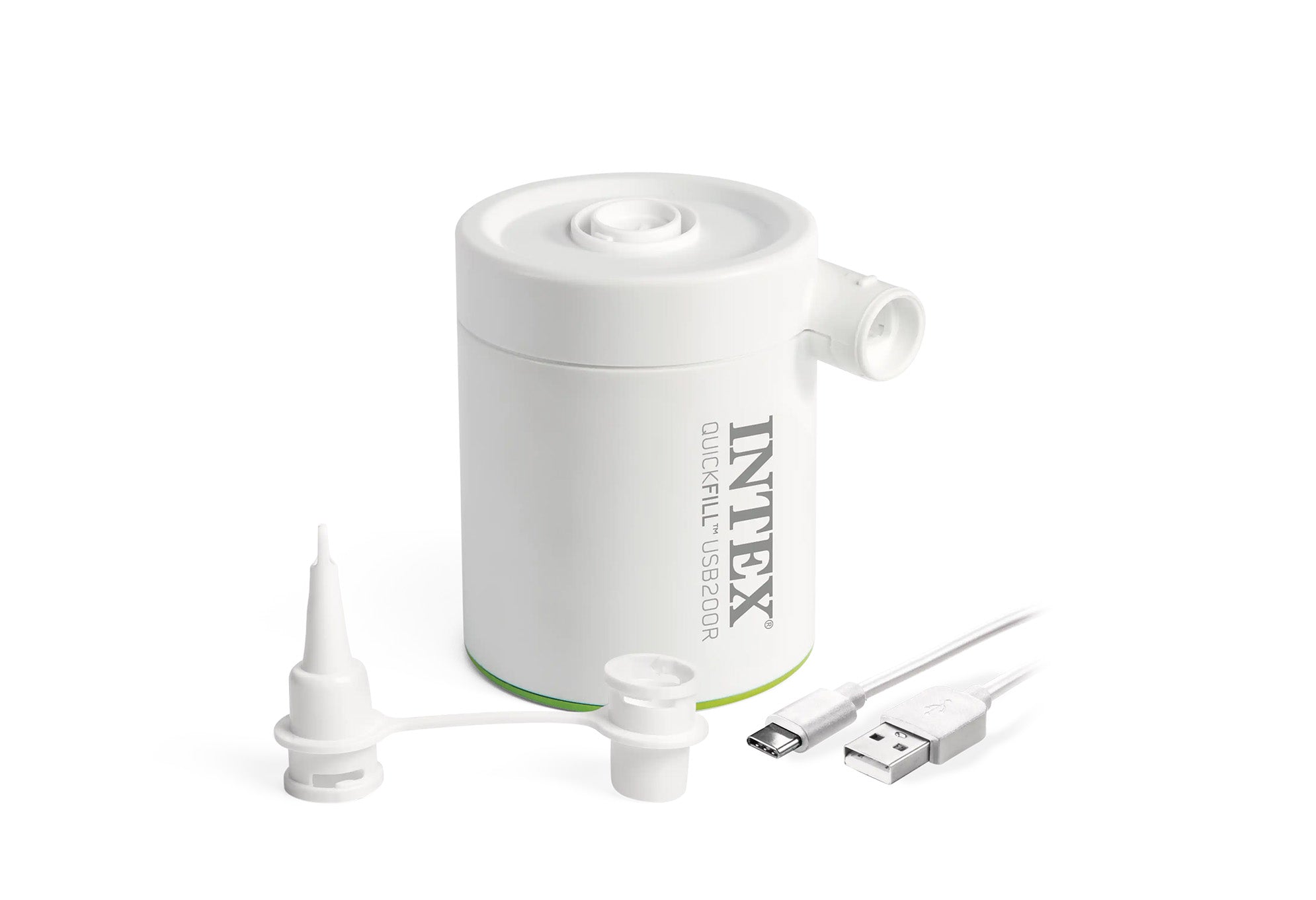 Bomba Elétrica Intex 66637 Quickfill Usb200r Bomba de Ar + Powerbank 2000mah