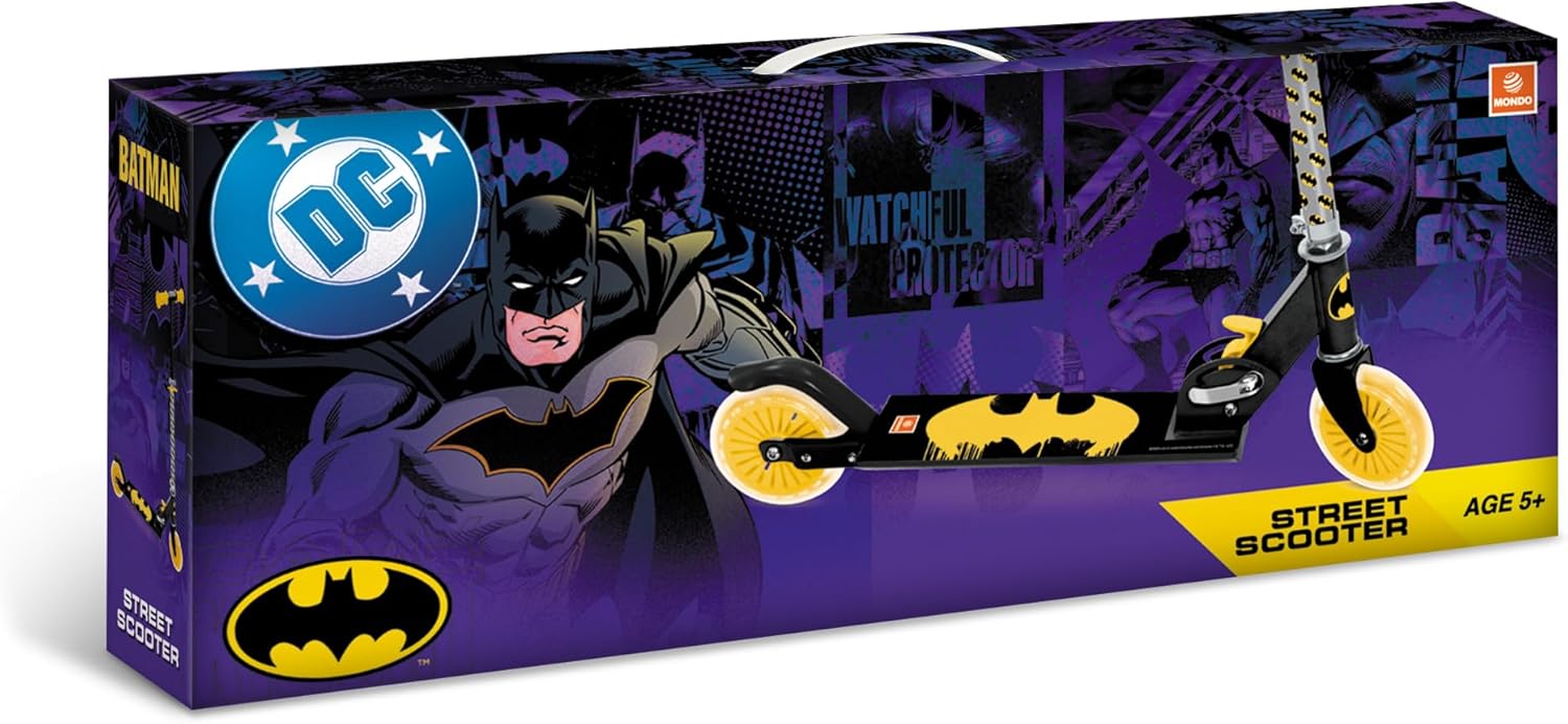 Hulajnoga Mondo Alu 28819 Batman Czarny