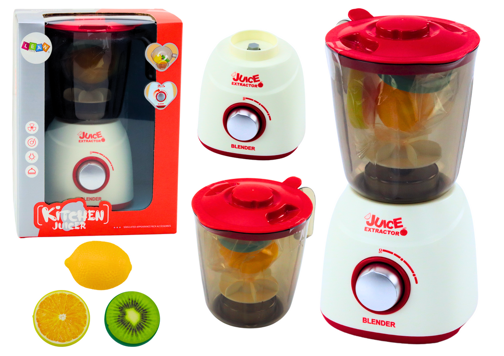 Blender For Children Rotating Lights Sound Fruits 3 Pcs