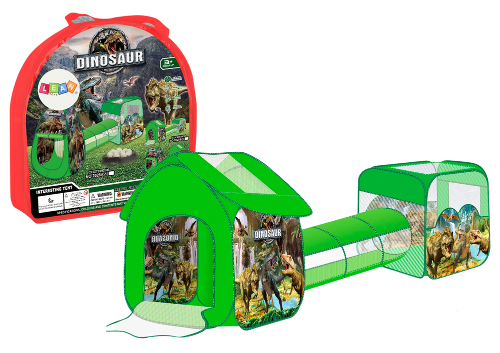 Playground For Children 3in1 Tent House Pool Dinosaurs