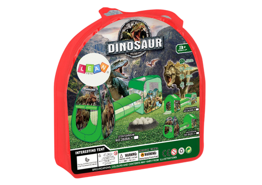 Playground For Children 3in1 Tent House Pool Dinosaurs
