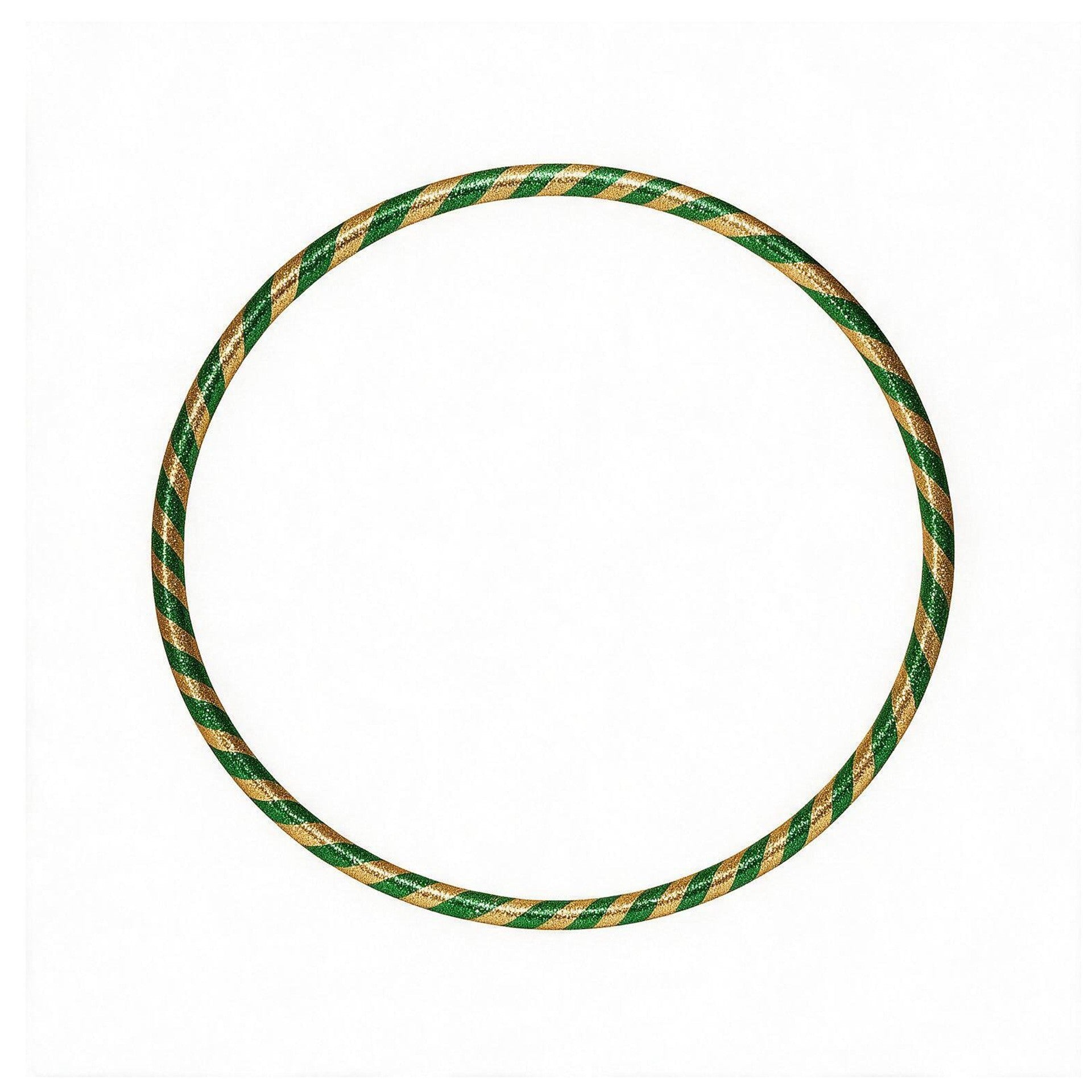 Hula Hoop Brillant Verde/Oro