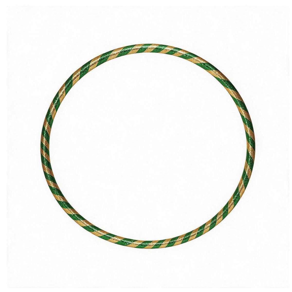 Hula Hoop Brillant Verde/Oro