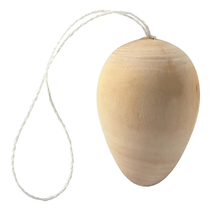Craft Easter Ornament Large Wooden Easter Egg