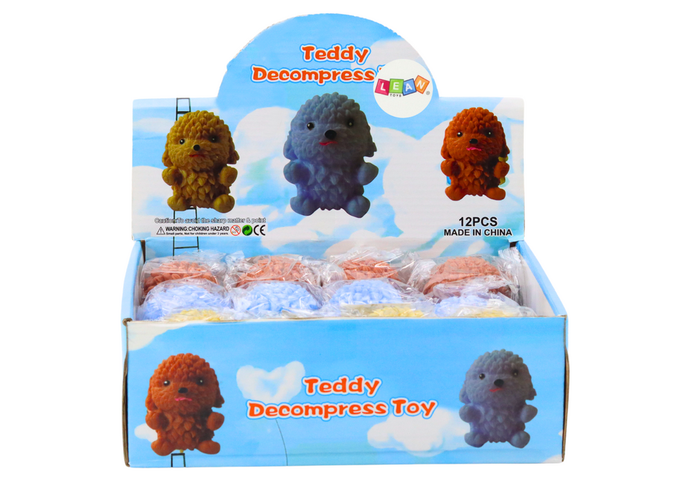 Squishy Dog Stretchy Rubber Soft Anti-stress 7 Cm Mix Color