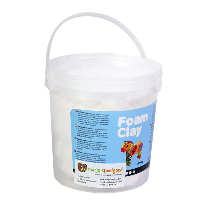 Argila spuma alba 560 g
