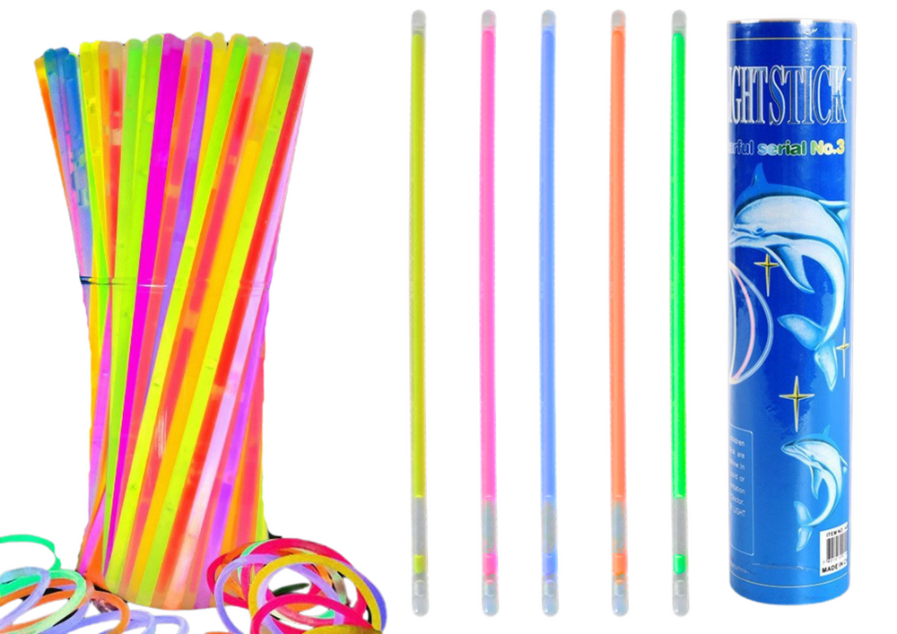Fluorescent Headbands 100 Pieces Many Colors Glow In The Dark
