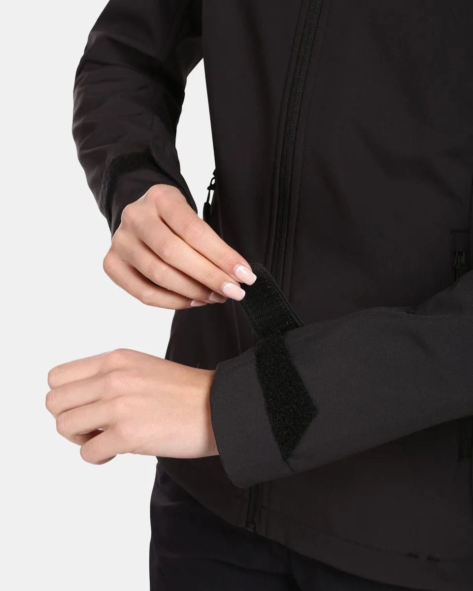 Dámska softshellová bunda kilpi ravia-w čierna 42