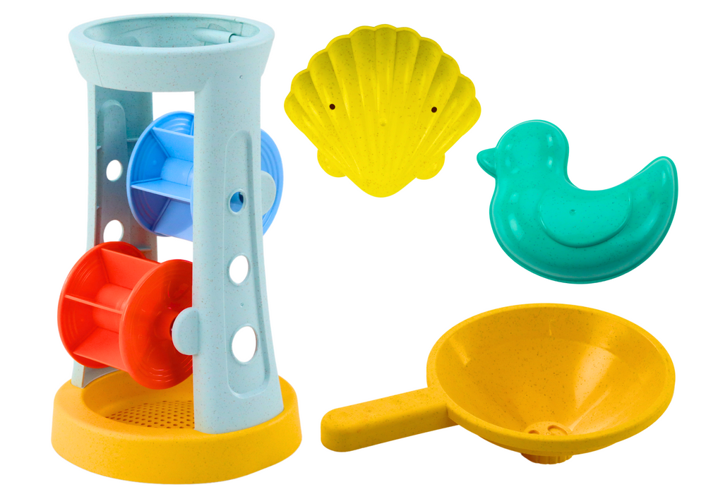 Sand Toy Set Grinder Rake Shovel Moulds