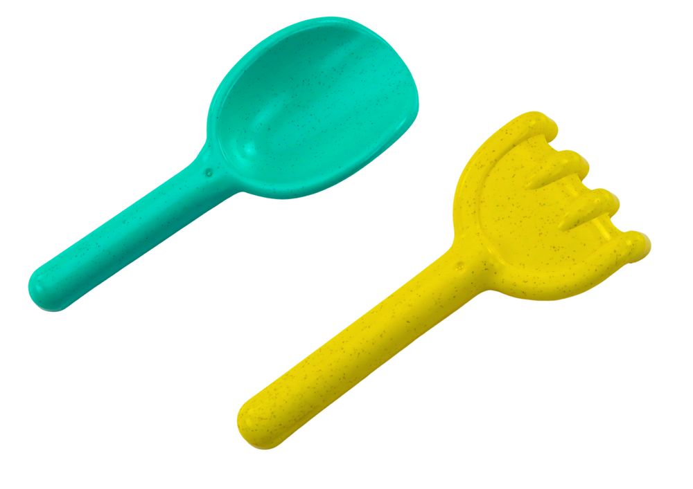 Sand Toy Set Grinder Rake Shovel Moulds