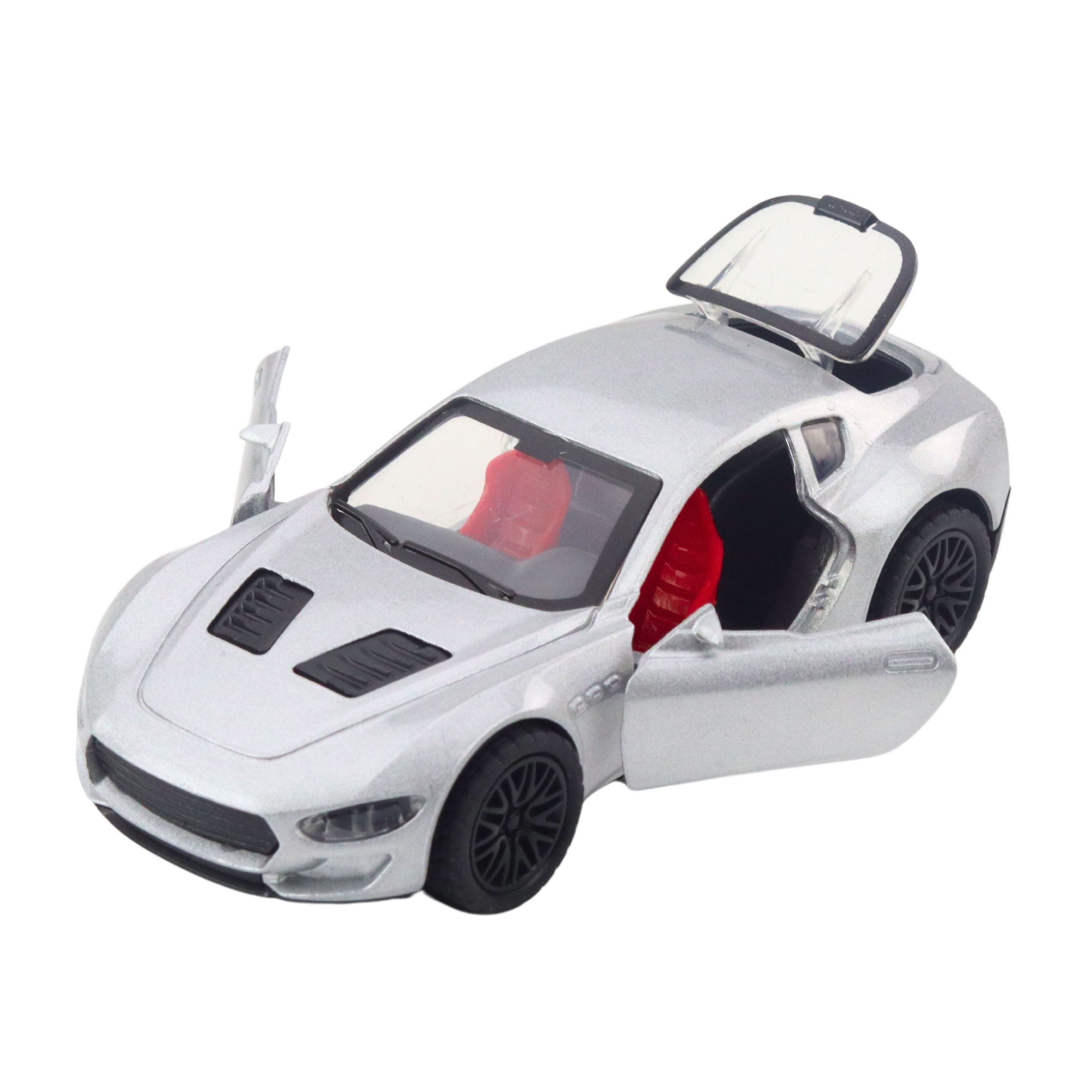 Metal Sports Car With Motorized Lights Sounds Mix