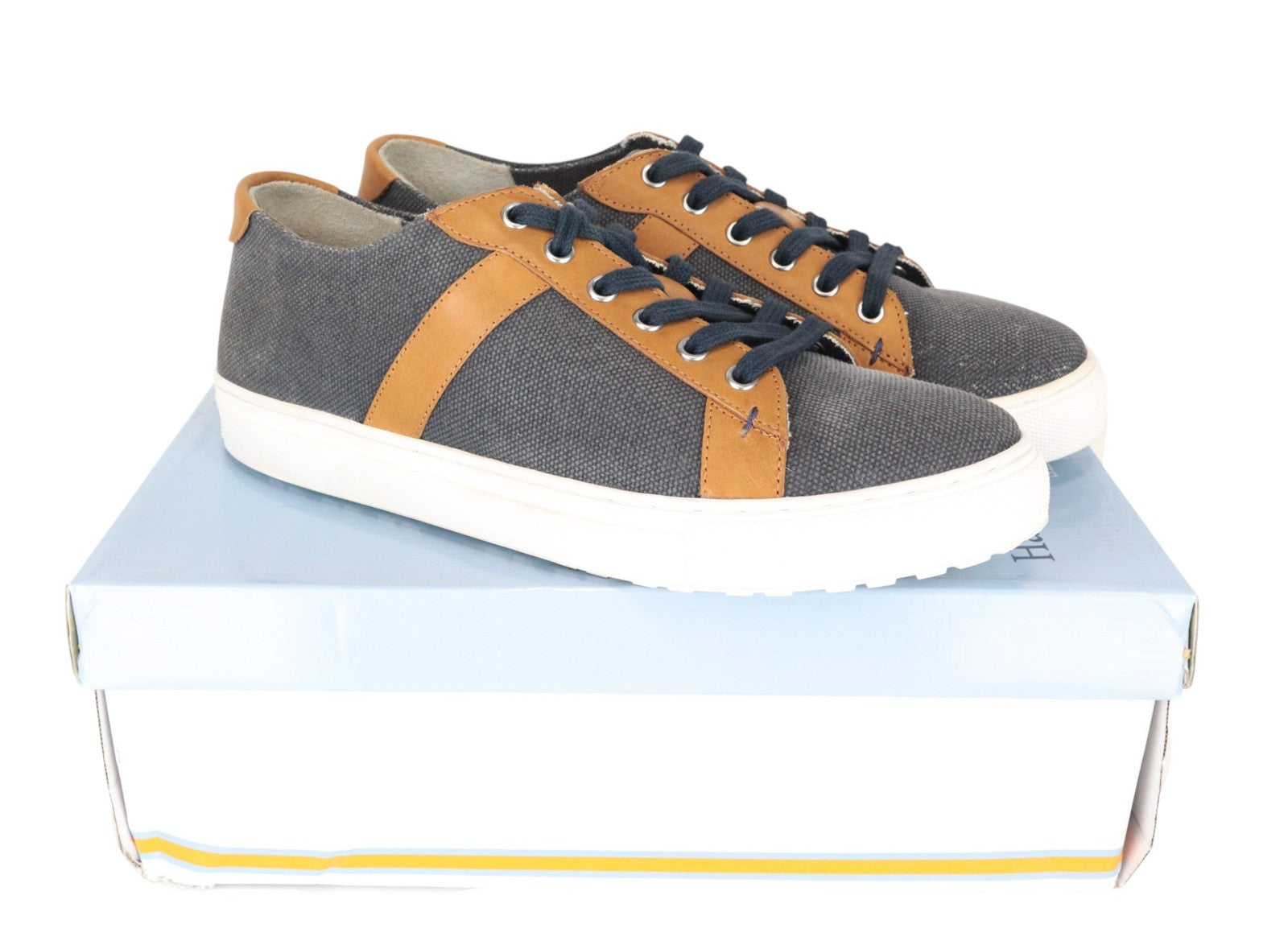 Grey Textile Trainers