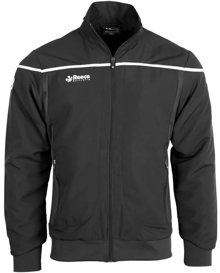 Chaqueta Varsity Reece Hombre Negro-blanco Negro