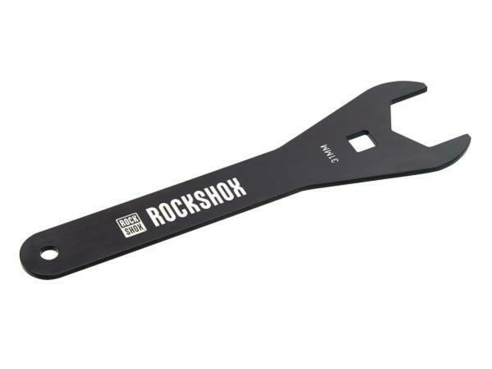 Rockshox 31mm Flat Wrench (crowfoot Compatible) - Vivid Air Reservoir Schwarz