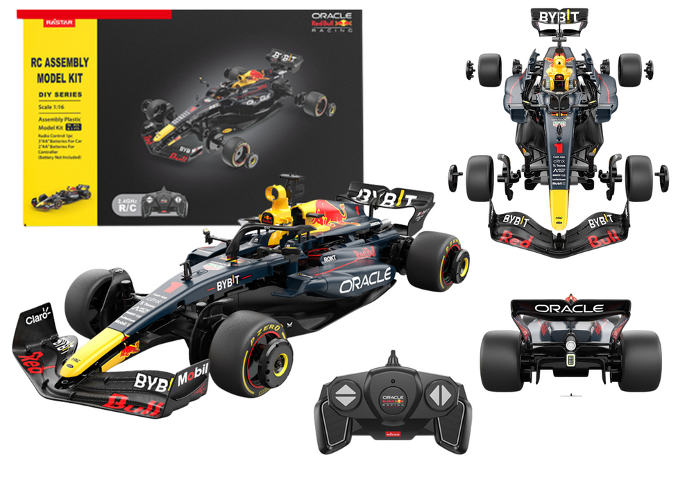 Rastar Red Bull F1 Car Building Blocks Bleumarin 1:16