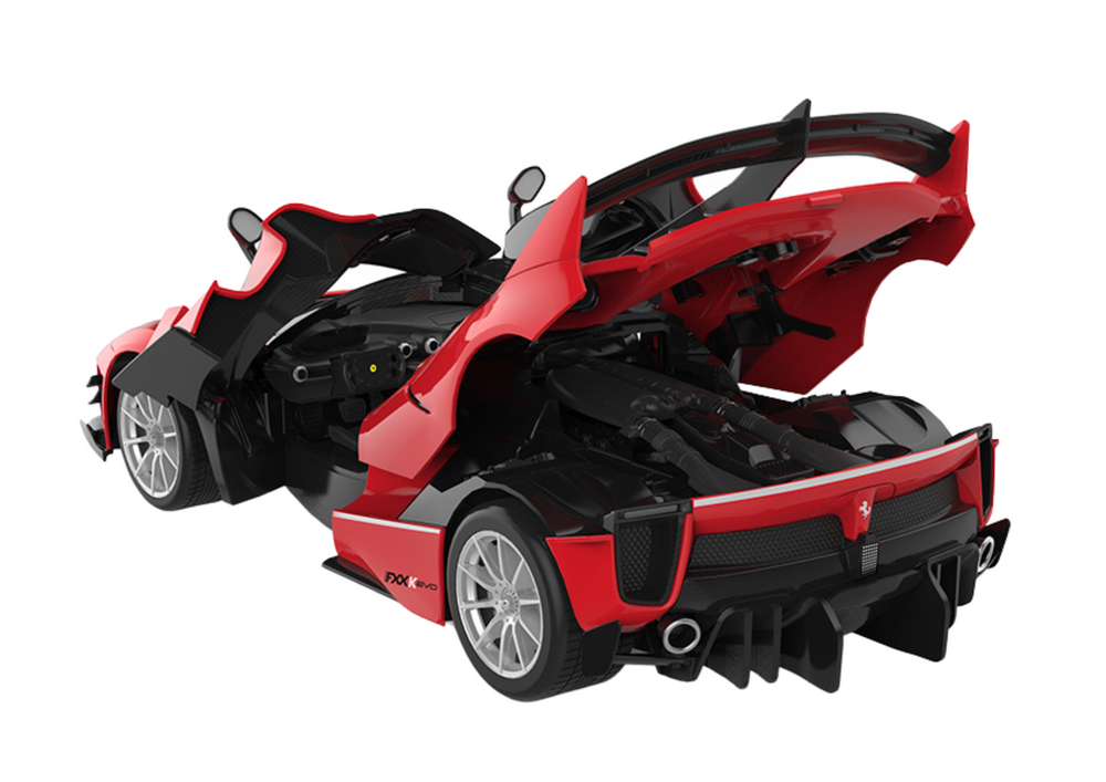 Building Blocks Car Rc Rastar 1:18 Ferrari Fxxk Evo Red 88 Pcs.