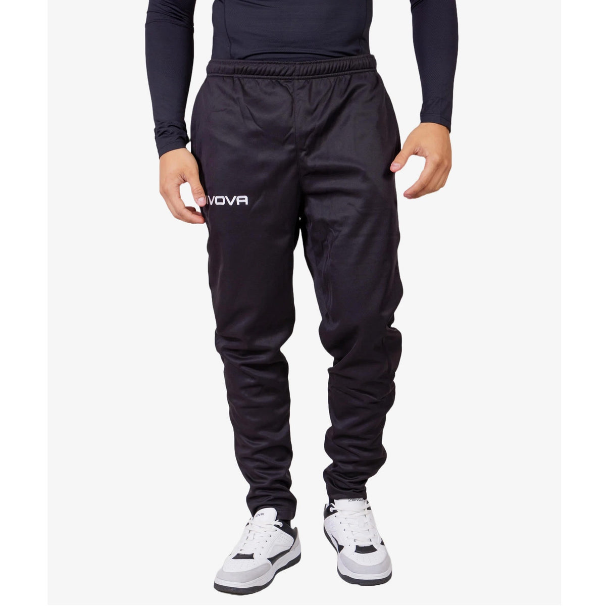 Givova Cúba pants fada Negro