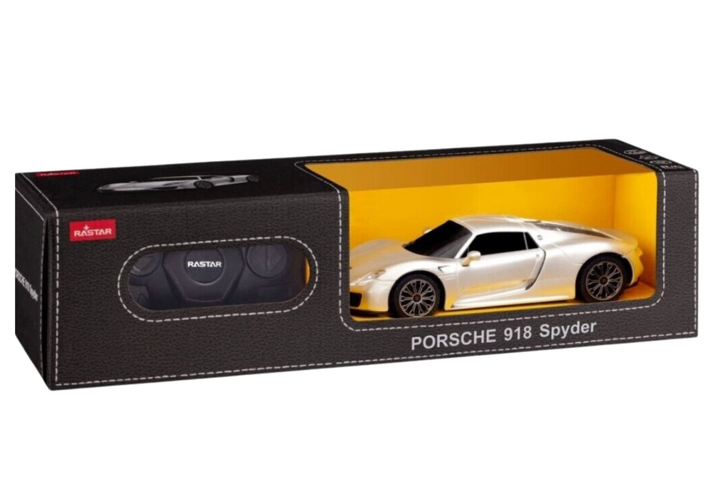 Rc спортна кола 1:24 с дистанционно управление Porsche 918 Spyder Silver