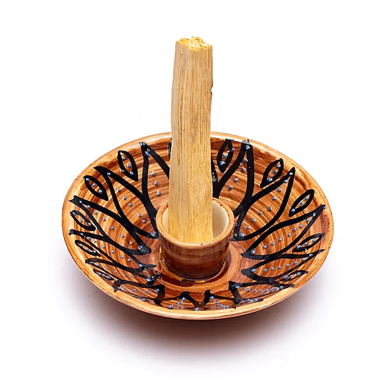 Palo Santo Wierookbrander Bruin --set van 2 stuks - 12,5x3,5 Cm; 160 gram