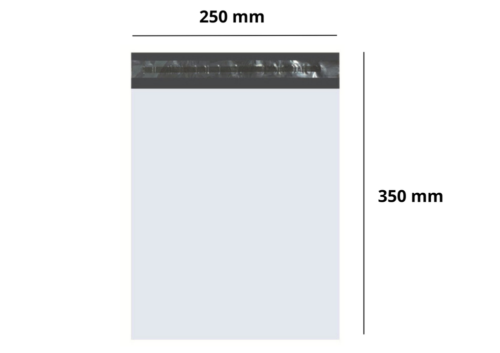 Courier Foil Envelope Foliopak 100 Pieces 250x350mm