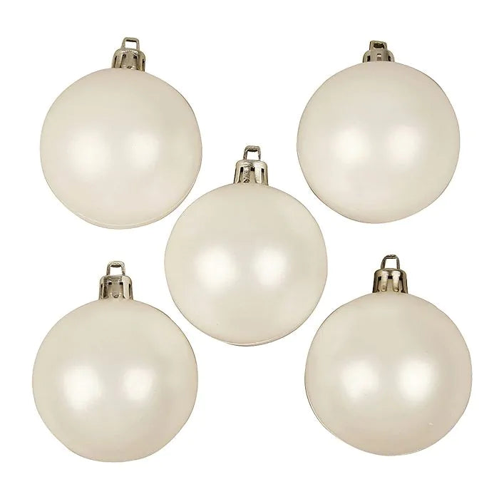Craft Plastic Christmas Baubles