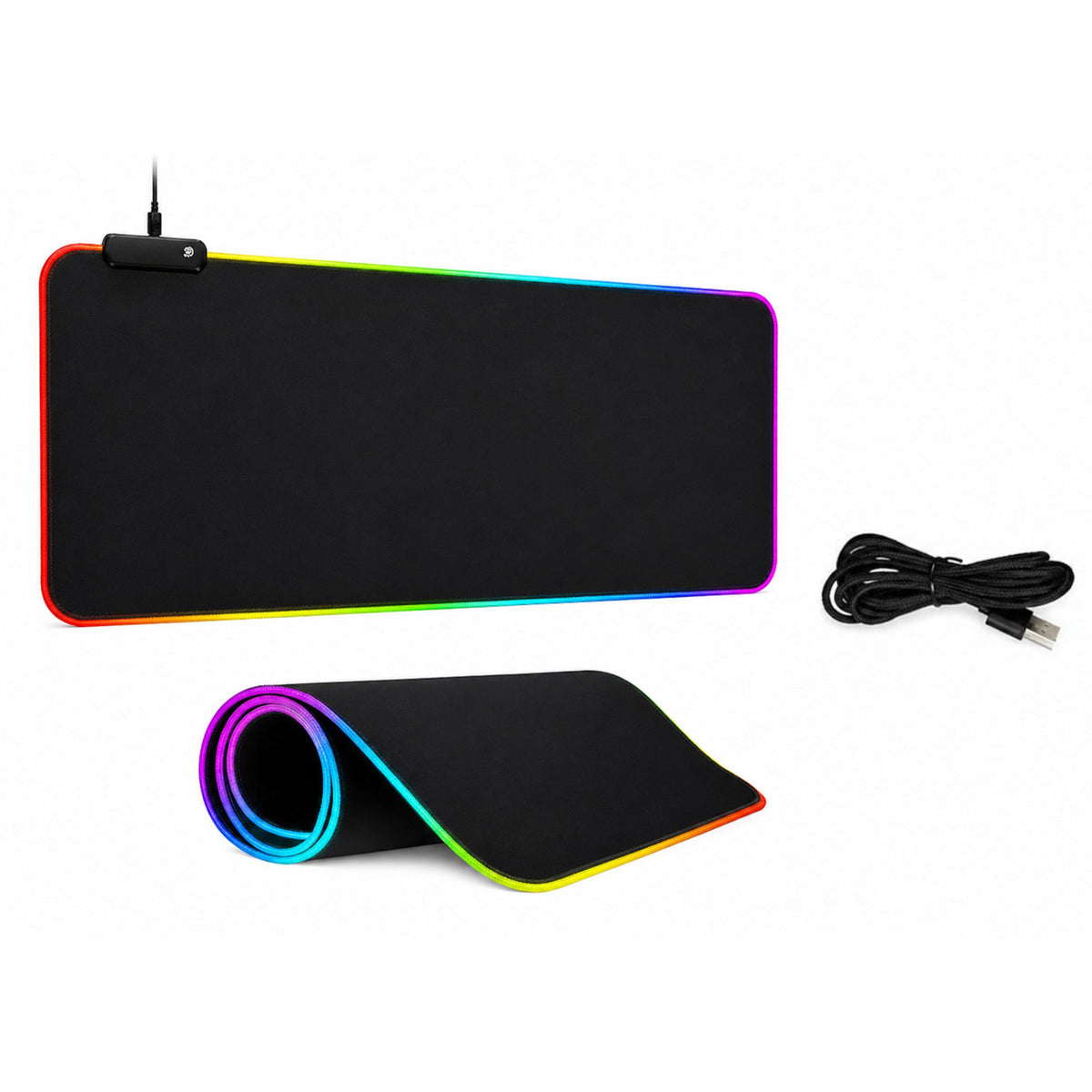 Podkładka pod mysz klawiaturową z oświetleniem LED 40x90cm