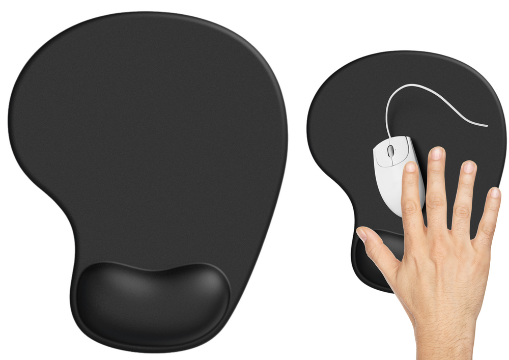 Ergonomic Mouse Pad With Wrist Cushion