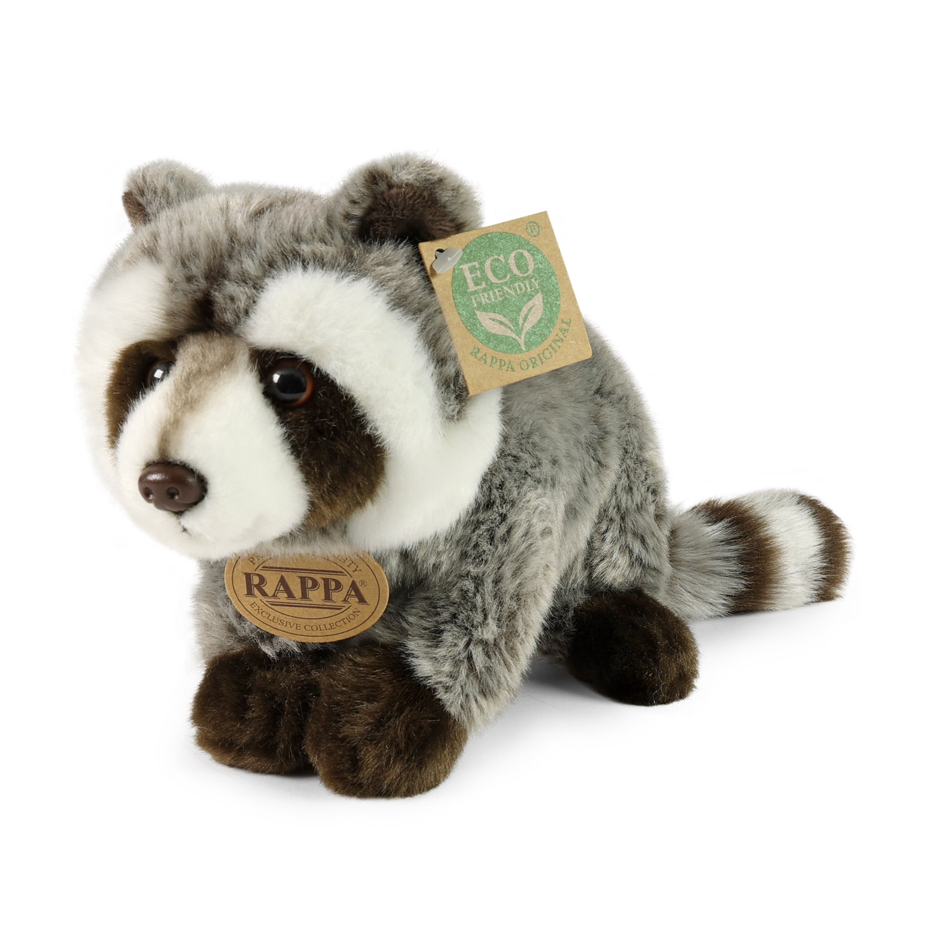 Plüsch-Waschbär 22 cm, umweltfreundlich