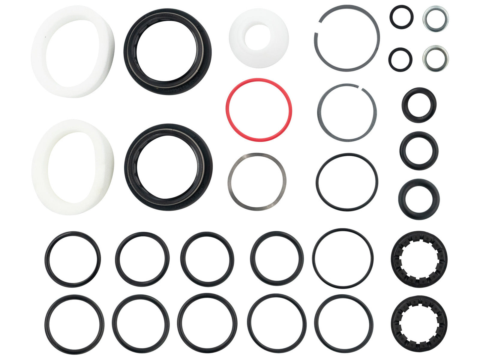 Rockshox 200 Hour/1 Year Service Kit (includes Dust Seals Foam Rings Oring Seals) Judy Gold And Silver A1