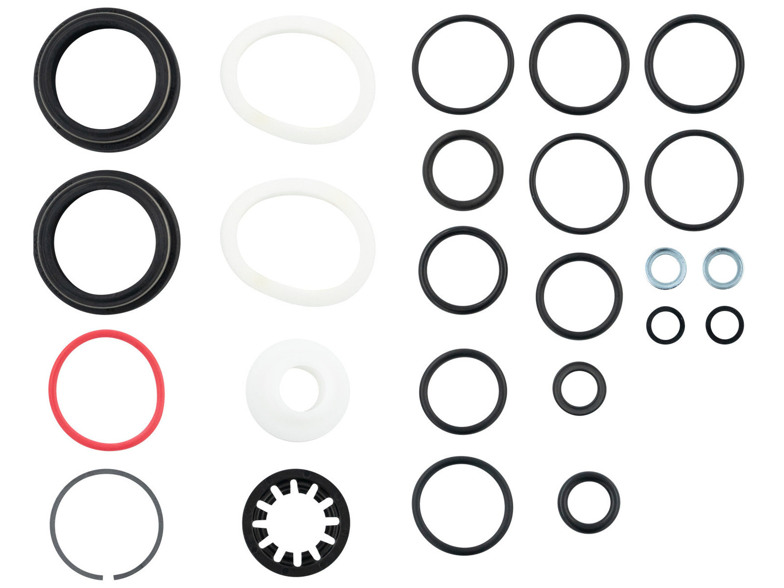 Rockshox 200 Hour/1 Year Service Kit (includes Dust Seals Foam Rings Oring Seals) Sektor Silver Rl A2 R