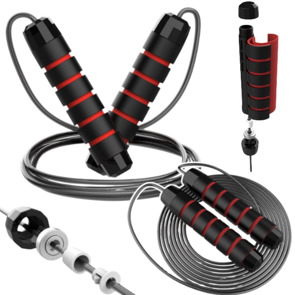 Exercise Skipping Rope With Foam Handle Adjustable 3m