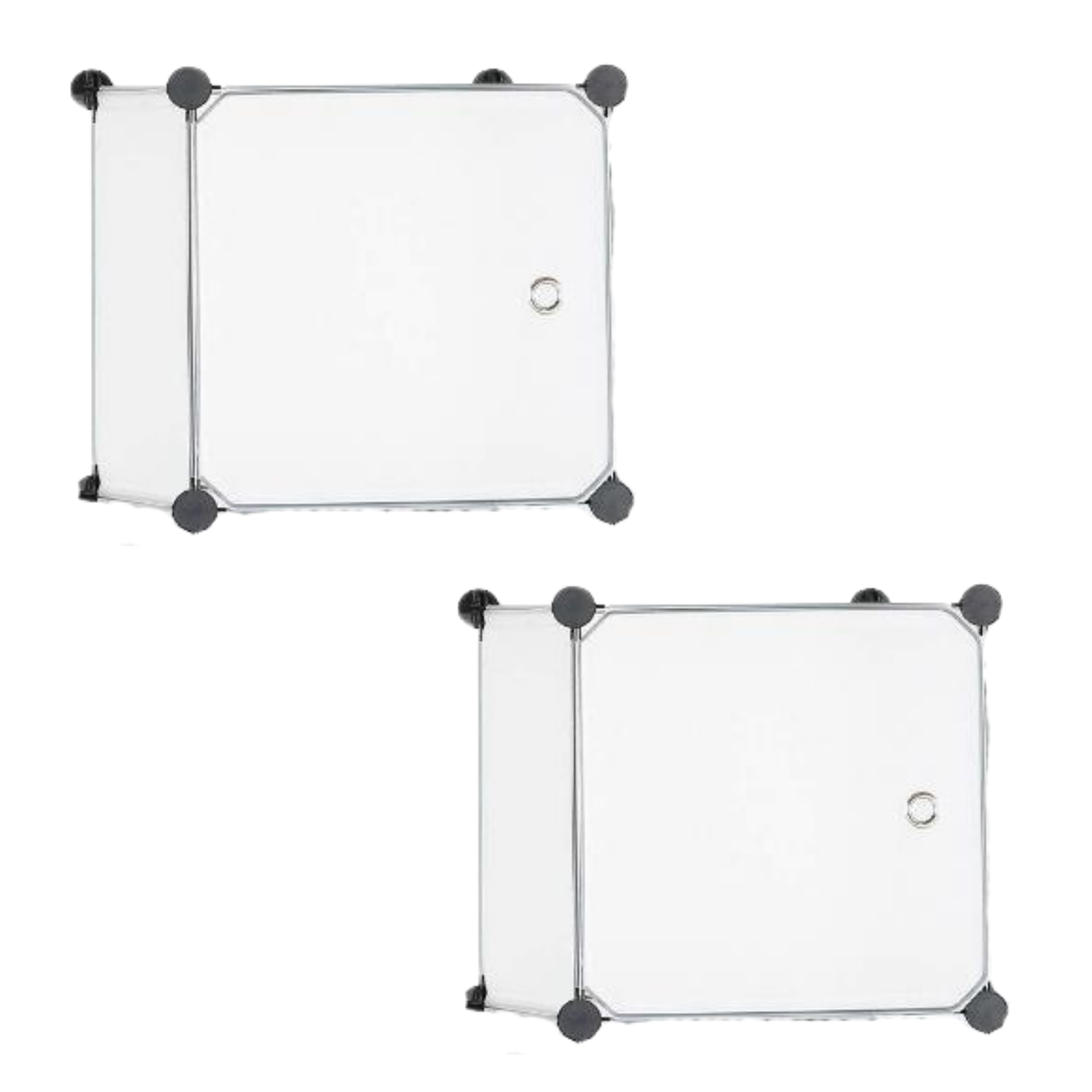 Modular Shoe Rack Accessories 5 Compartments Transparent