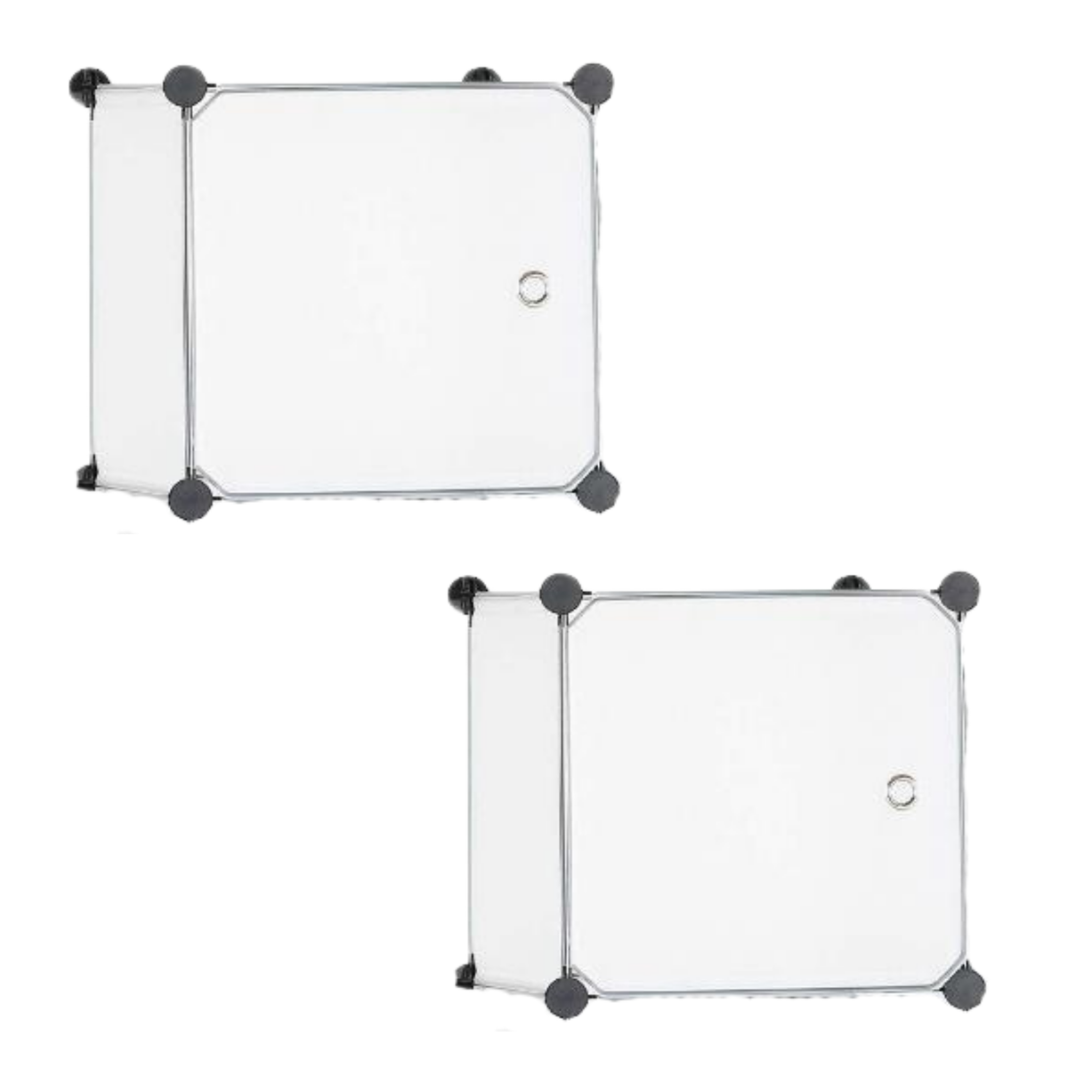 Modular Shoe Rack Accessories 5 Compartments Transparent