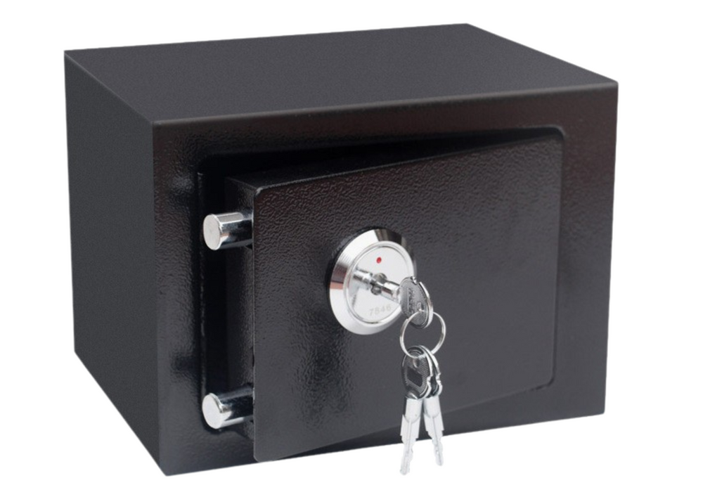 Home Key Safe Steel Black 35x25x25cm