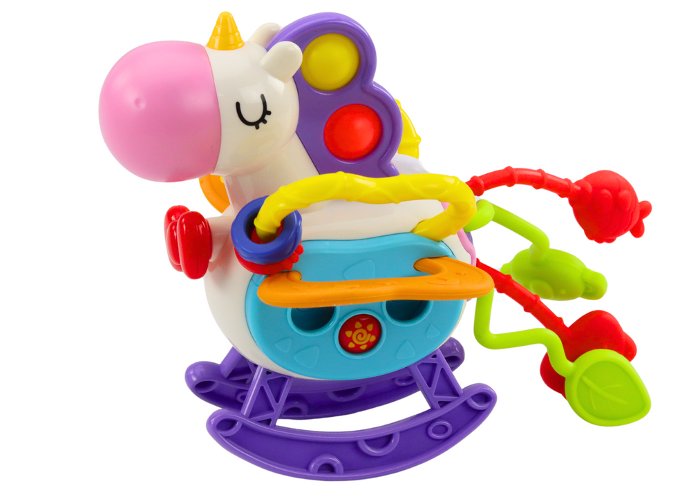 Sensory Toy Horse Rubber Rattle Elements