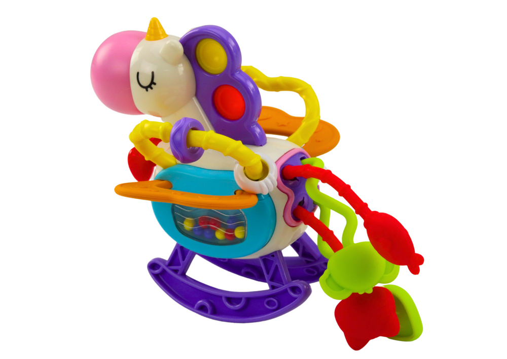 Sensory Toy Horse Rubber Rattle Elements