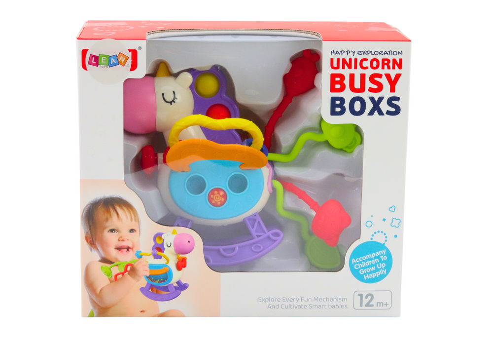 Sensory Toy Horse Rubber Rattle Elements