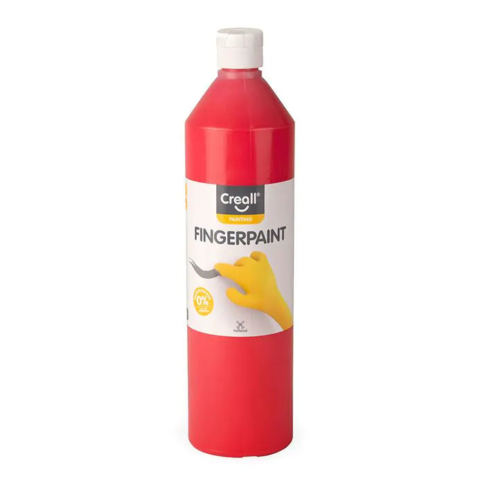 Creall Червена боя за пръсти Creall