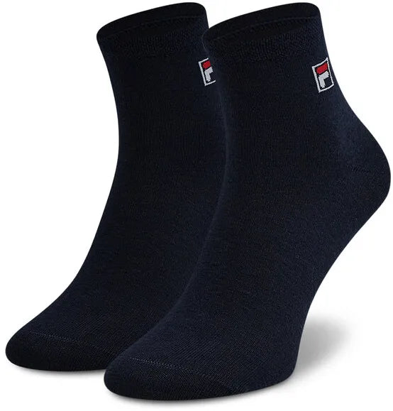 Fila Quarter Sokken 6-Pack Unisisex Marineblauw 43-46