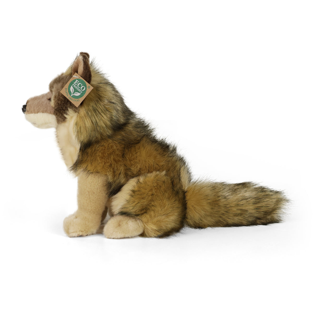 Plush Coyote/wolf 24 Cm Eco-friendly