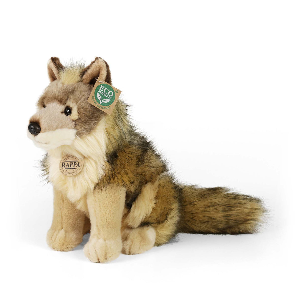 Plush Coyote/wolf 24 Cm Eco-friendly