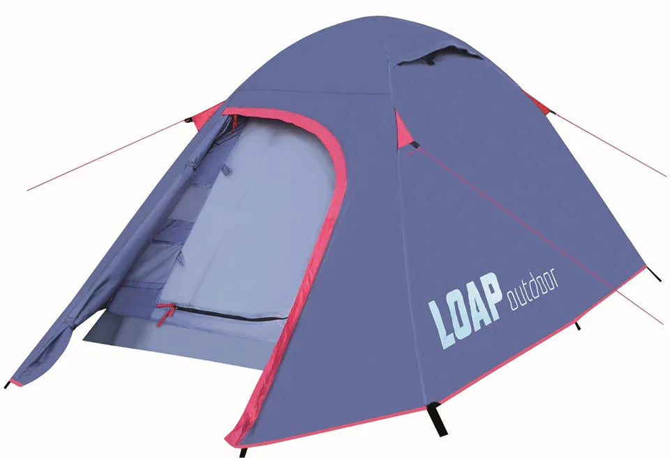 Tienda de campaña Loap asp 3 para 3 personas gris