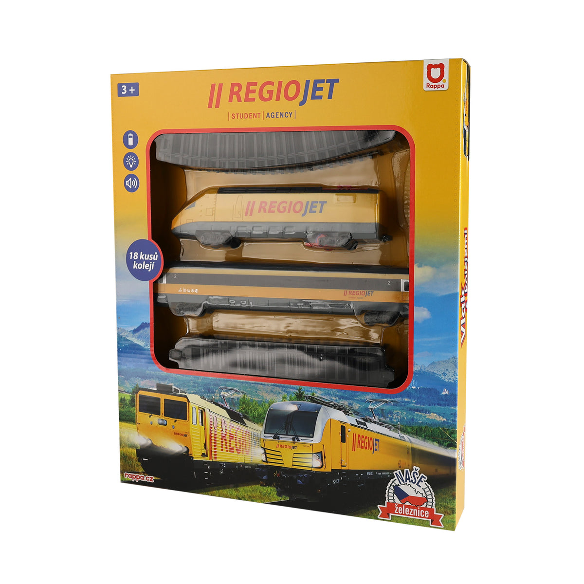 The Regiojet Yellow Train Sound & Light