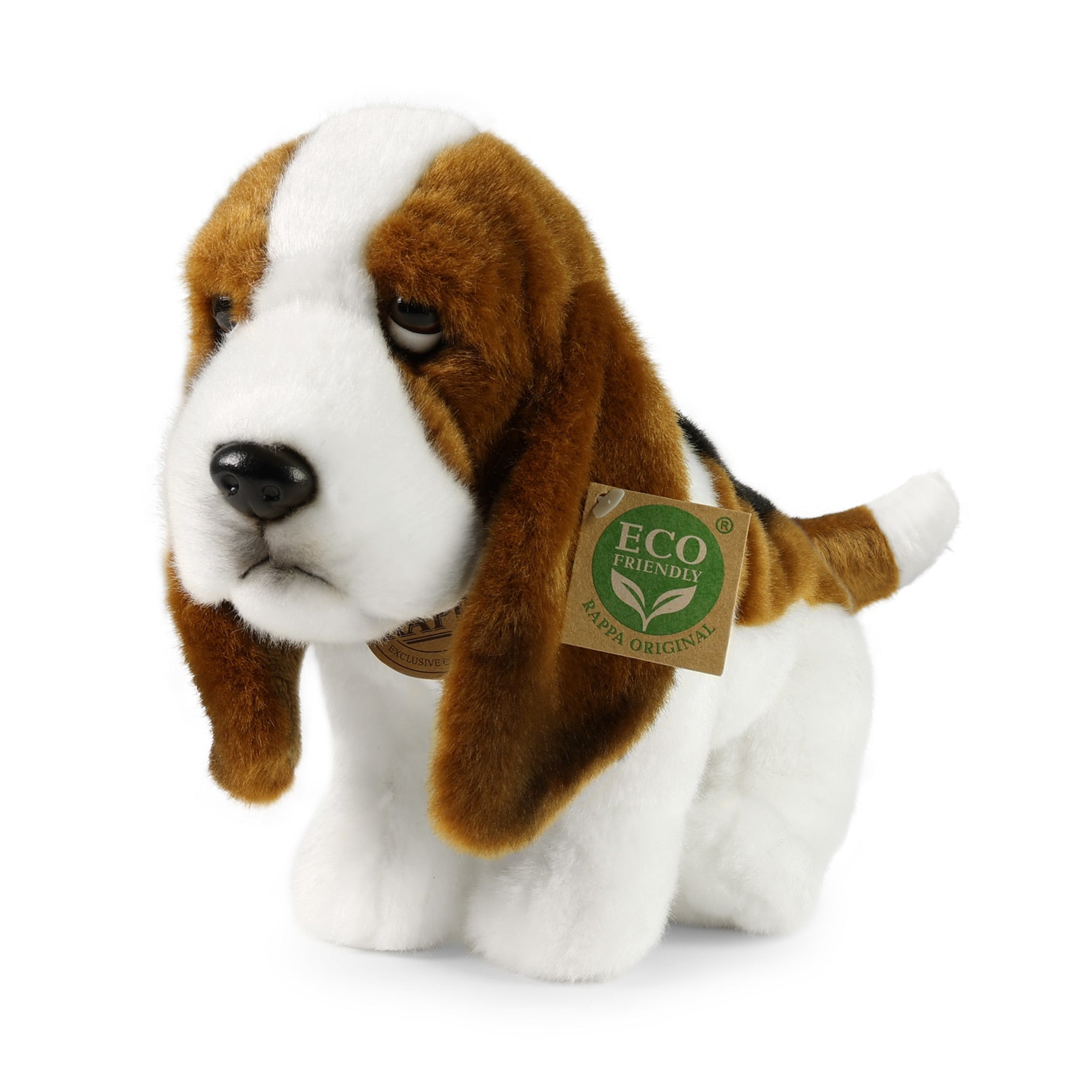Plysch Basset 32 Cm Miljövänlig