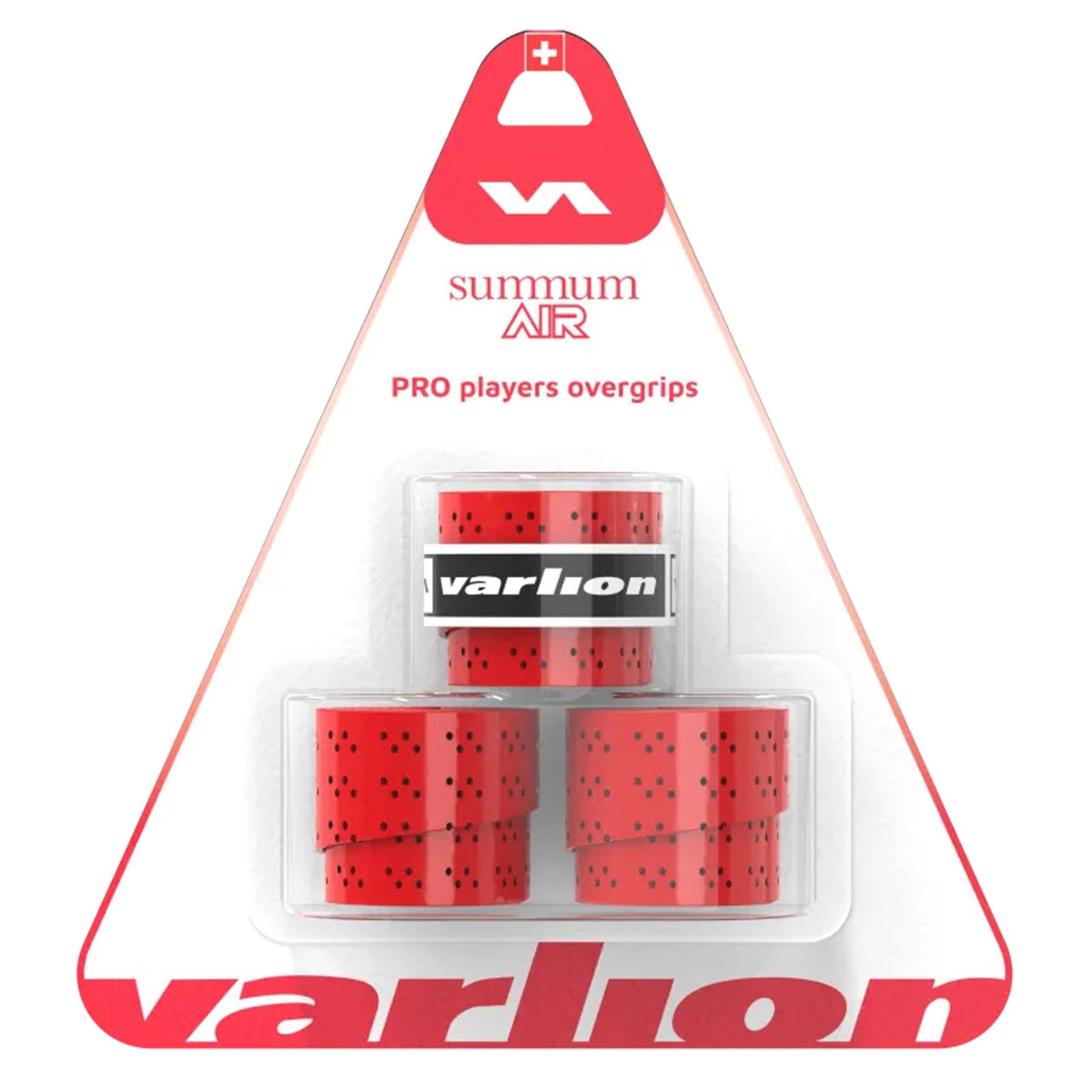 Blister Of 3 Overgrips Varlion Summum Air Negro ÚNICA